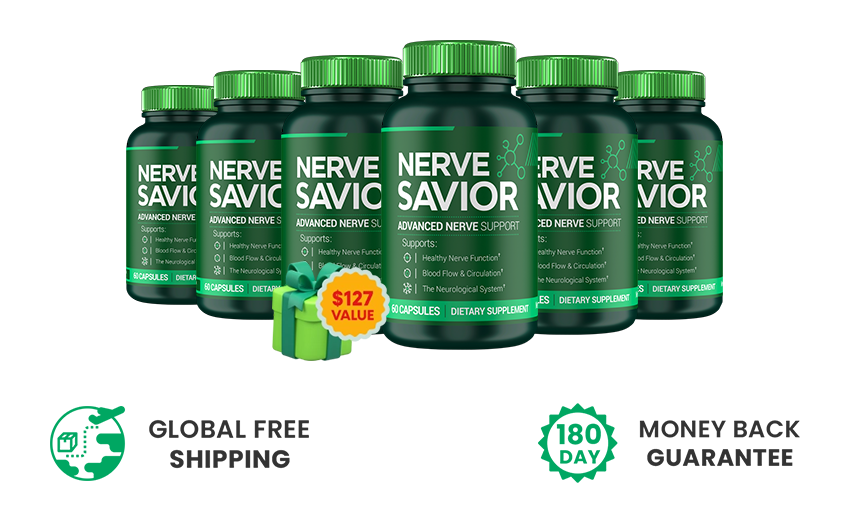 6 Bottles of Nerve Savior